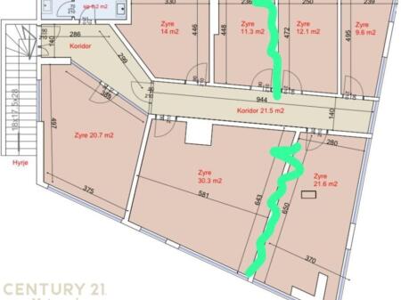 COMMERCIAL SPACE FOR RENT 183m, PARIS MUNICIPALITY!