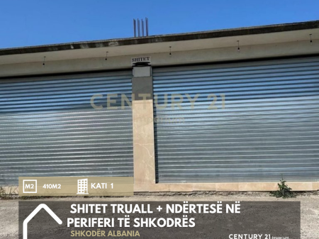 Shitet truall + ndërtesë në periferi të Shkodrës – mundësi ideale investimi 110,000 €
