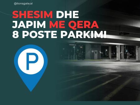 Vendesi o affittasi 8 posti auto