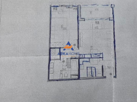 SHITET APARTAMENT 1+1+BALLKON "RIVERSIDE,RRUGA E KAVAJES " 173.128 EURO