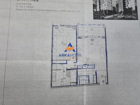 SHITET APARTAMENT 1+1+BALLKON "TIRANA RIVERSIDE,RRUGA E KAVAJES " 173.128 EURO