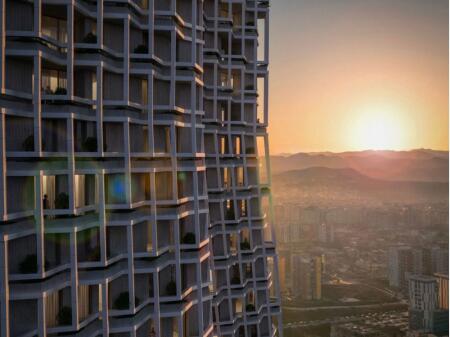 2+1 apartment for sale Bond Tower, Laprake