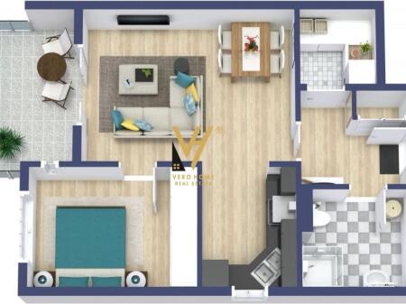 APARTMENT 1+1 FOR RENT LIQENI THATE 40,000 LEKE