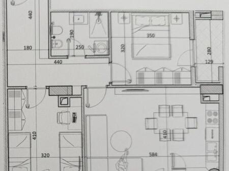 Apartament 2+1 per shitje ne Kamez.