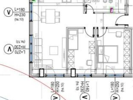 SHITET APARTAMENT 2+1 KODRA DIELLIT 165.600 EURO