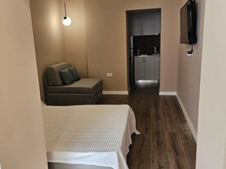 🏢Fortuzi Street, a few minutes from the Ministry of Justice, a 30 m2 furnished studio apartment is for rent 400 EURO