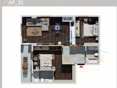 Appartamento 2+1+2, Polaris Residence, Kamez