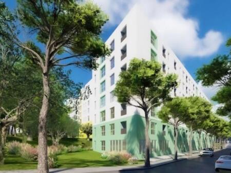 Appartamento 1+1 in affitto nella Residenza Kaimi, Ali Demi, Tirana
