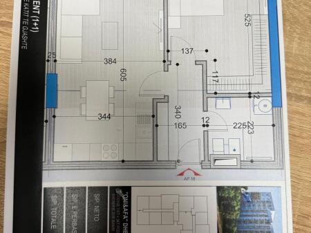 Shitet Apartament 1+1, BEL FIORE 2, Paskuqan