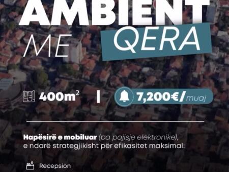 BUSINESS PREMISES FOR RENT, 400M2, RED SCHOOL, FLOOR 1