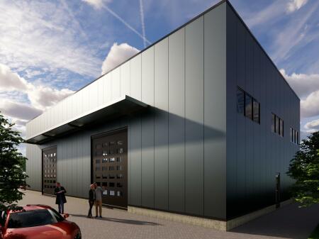 WAREHOUSE + LAND FOR SALE IN PRUSH