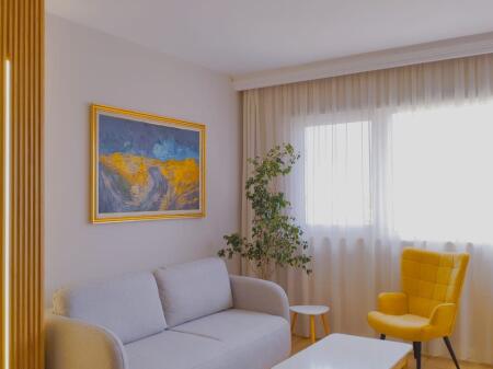 For rent 2+1 furnished opposite Delijorgji Uninhabited 800 eu