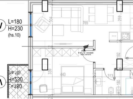 FOR SALE APARTMENT 1+1 KODRA E DIELLIT 120,000 EURO