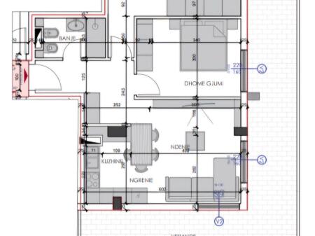 Apartment 2+1+2+ Veranda, for Sale 📍Ali Demi, Tirana