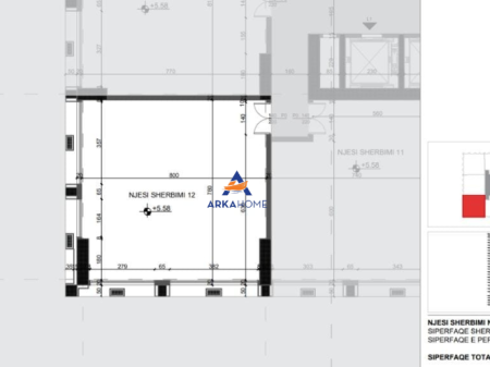 SHITET NJËSI BIZNES 86.68M2 "FILIGREE TOWER, RRUGA XHANFIZE KEKO" 190.696 EURO