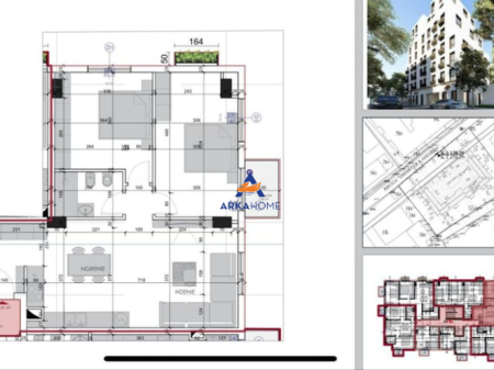 FOR SALE APARTMENT 2+1+BALCONY "NEAR DHIMITER KAMARDA STREET, ALI DEM" 155,000EURO