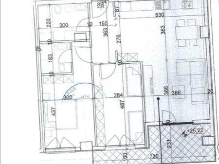 Apartament 2+1+2WC ne Shitje Rruga Dritan Hoxha, Kompleksi Aura (ID 41212107)