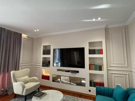 penthouse 2+1+verandas+parking space kavajes street near the center