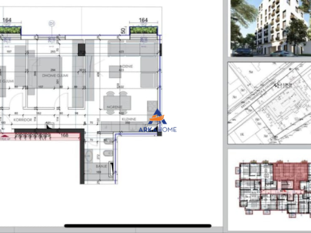 FOR SALE APARTMENT 2+1+2BALCONIES "NEAR DHIMITER KAMARDA ROAD, ALI DEM" 168,000 EURO