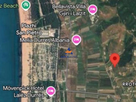 SHITET TOKË NË BREGDET 8,058 M² "GJIRI I LALËZIT, HAMALLAJ" 830,000 EURO