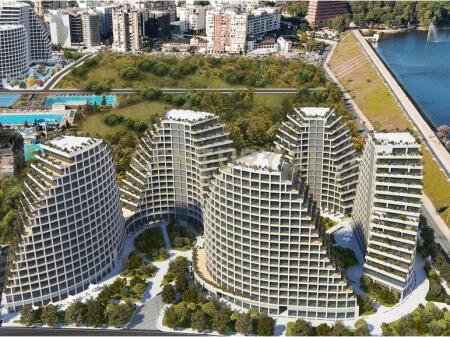 Apartament 2+1+BALLKON+POST PARKIMI Për Shitje tek Liqeni i Tiranës 554,330 €