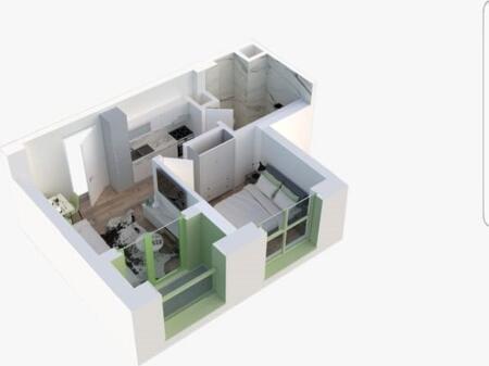 Apartment 1+1 For Sale in Ali Demi, 75000