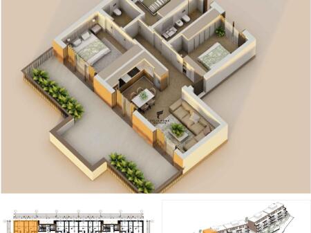 SHITET APARTAMENT 3+1+2 TEG 284.500 EURO