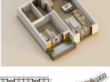 SHITET APARTAMENT 1+1 TEG 152.800 EURO