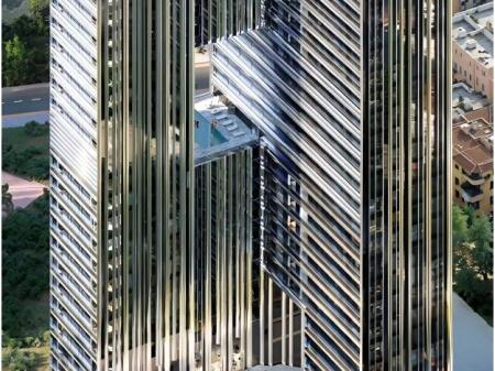 Apartamente 2+1+2 Platinum Tower – Parku i Liqenit të Tiranës! 955,000 €