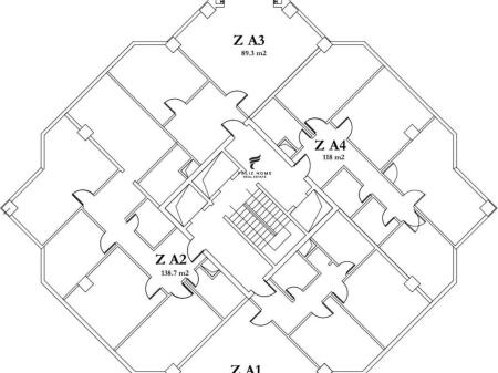 OFFICE FOR RENT 248.7 M2 BLLOK 4950 EURO