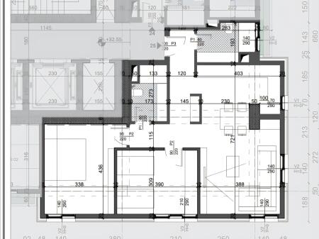 Shitet apartament 2+1 në “Grey Moon Tower” – prane sheshit Willson