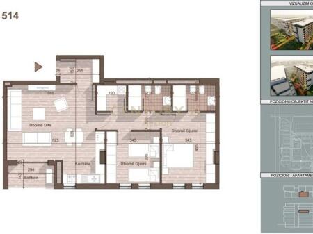 SHESIM APARTAMENT 2+1,UNIVERS CITY-QTU!