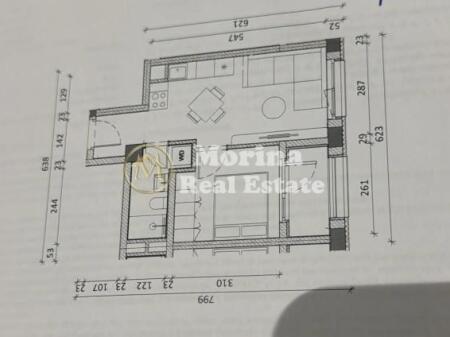 Apartment 1+1 for sale, in Golem, 61908 Euro