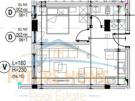 Shitet, Apartament 1+1, Rezidenca Kodra e Diellit 2