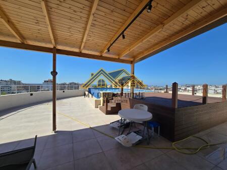 SHITET PAPAFINGO ME PISHIN 3+1+2+ VERAND PLAZH DURRES KOMPLEKS PRIVAT