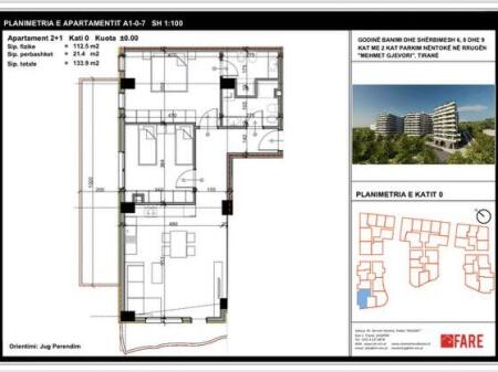 For sale 2+1, Aluna Complex