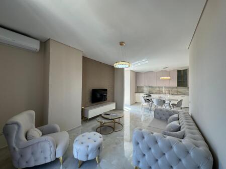 Rent, super apartment 2+1+2  9th floor, new building with 2 elevators  Newly furnished, never lived in before  Price 900€  Near Milo 2000, opposite Amerikan 3