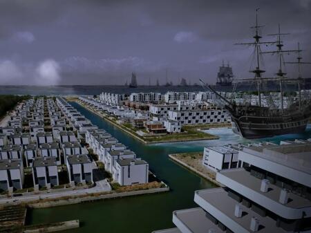 Shitet Apartament 1+1 Turquoise Marina , Gjiri Lalezit