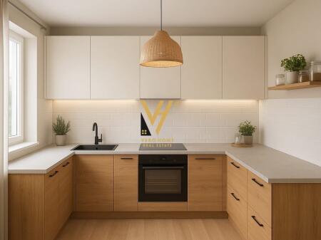 FOR SALE APARTMENT 1+1+BLK IN KOMBINAT 90,000 EURO