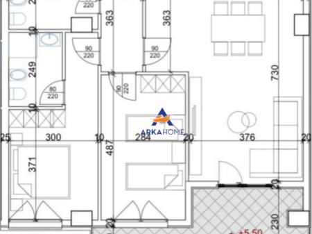 SHITET APARTAMENT 2+1+BALLKON "RRUGA DRITAN HOXHA , LAPRAK " 187.040 EURO