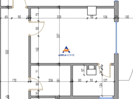 FOR SALE APARTMENT 2+1+2 BALCONIES "FRESK, MUHAMET DELIU STREET" 125,000 EURO