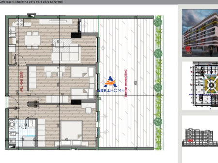APARTMENT FOR SALE + PARKING 2+1+VERANDA "UNIVERWS CITY, QTU" 135,000 EURO