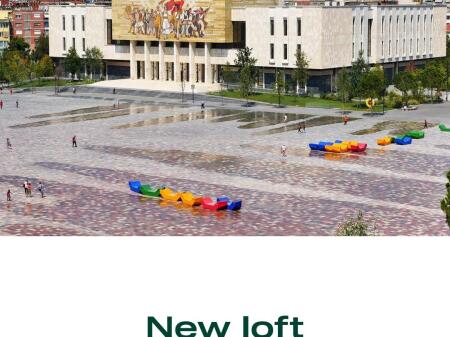 Appartamento 1+1 in vendita  Costruzione 2025  Dietro il Municipio  di Tirana