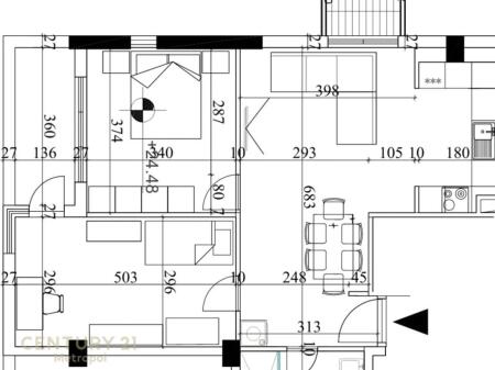 APARTAMENT PER SHITJE 2+1 PRANE KOMPLEKSIT KOLOMBO - OXHAKU!