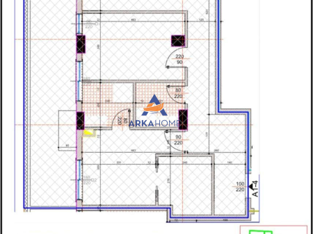 SHITET APARTAMENT 2+1+2 BALLKONE "ALI DEMI,TE MARKET SPAR " 324.940 EURO