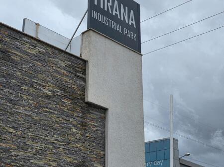 WAREHOUSE + OFFICE FOR RENT TIRANA INDUSTRIAL PARK