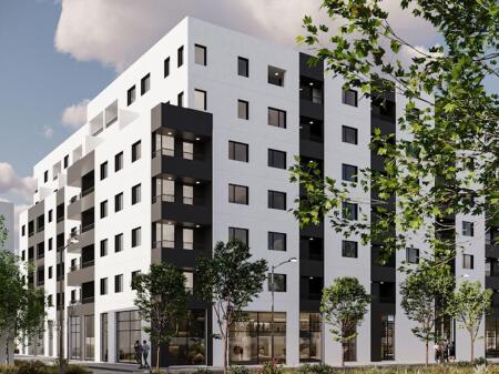 Apartamenti është i pozicionuar në Kompleksin "Platinium 2" në Paskuqan