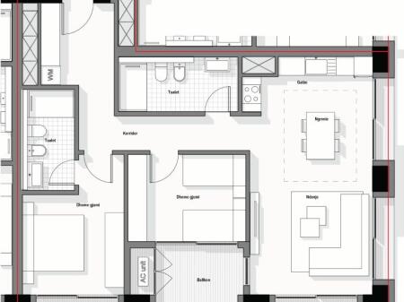 Shitet Apartament 2+1 – Bulevardi i Ri, Tiranë