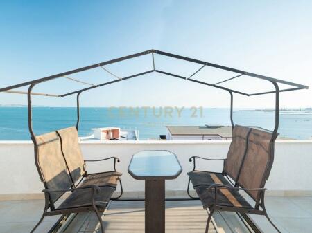 APARTMENT 3+1+2T WITH VERANDA 160 m² – BEACH, DURRES