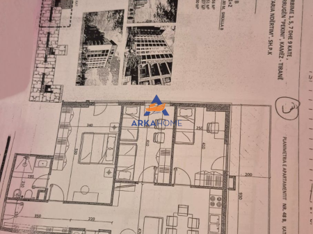 SHITET APARTAMENT 3+1 "RRUGA PEKINI, KAMEZ" 84100 EURO